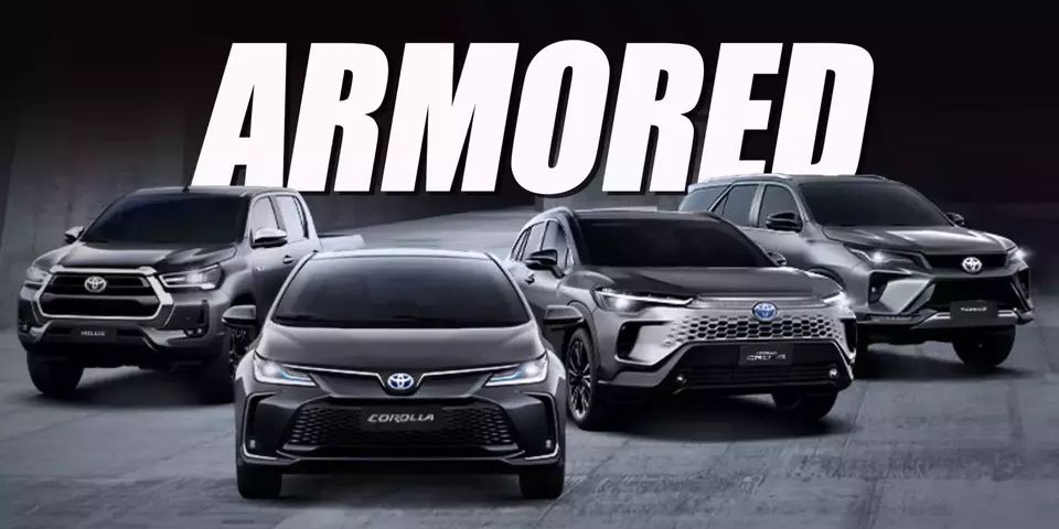 Toyota Memperkenalkan Mobil Anti Peluru dengan Harga Terjangkau.