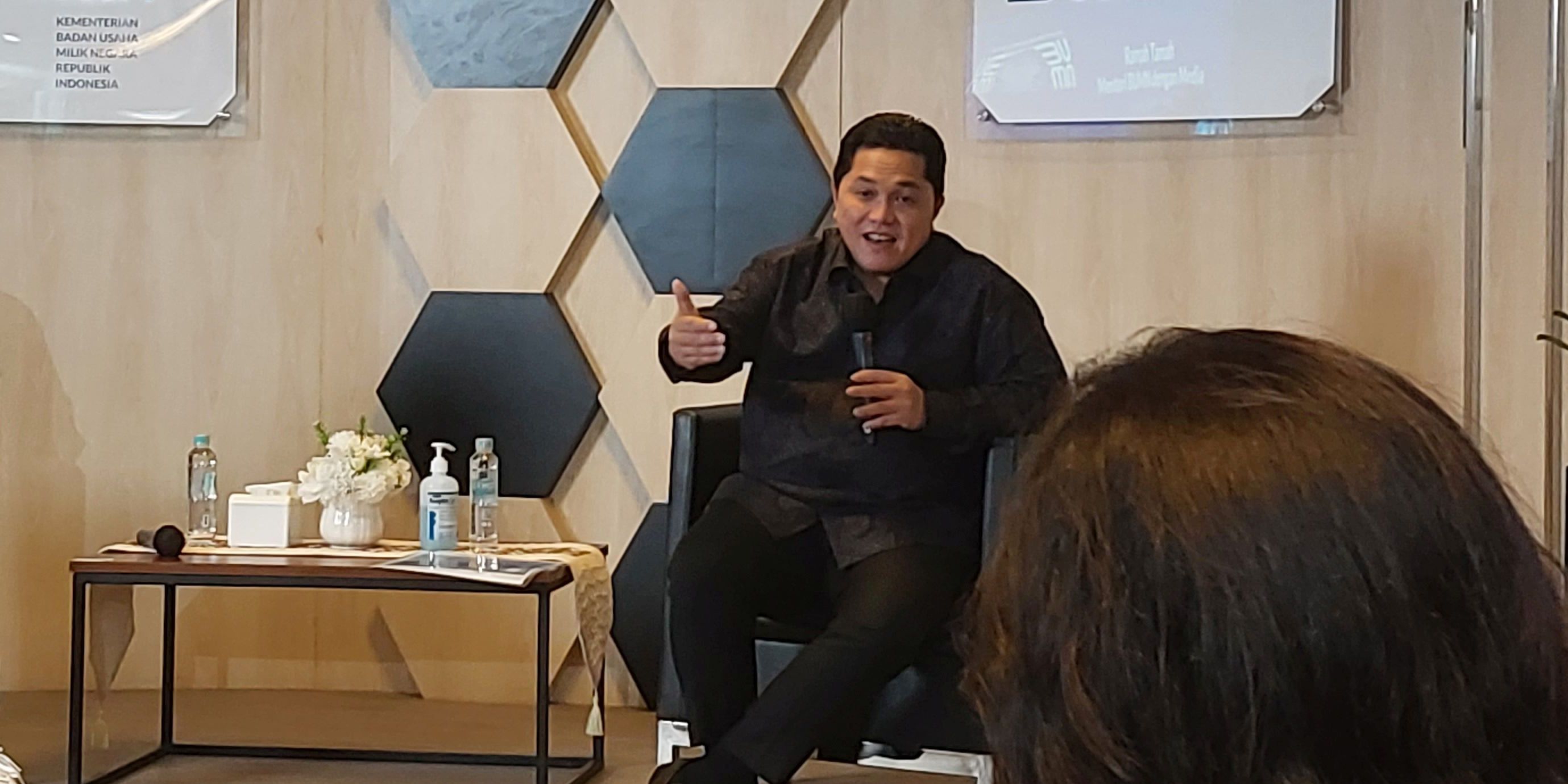 Menteri BUMN Erick Thohir Tak Sengaja Ketemu Teman SD di IKN, Kini Punya Pekerjaan Bergengsi