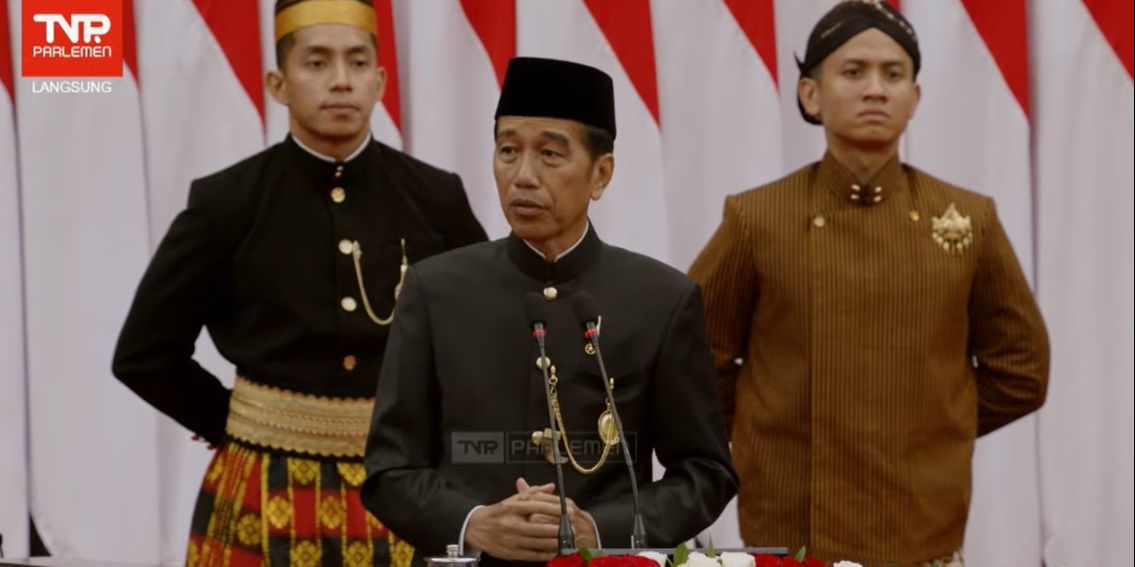 Ekspresi Jokowi Minta Maaf di Depan Peserta Sidang Tahunan DPR: Banyak Kealpaan dalam Diri Saya