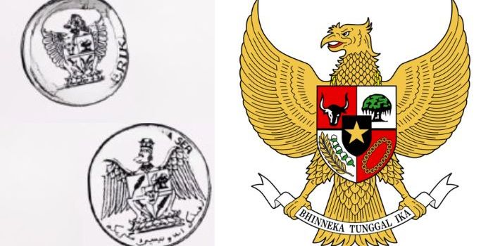 Transformasi Lambang Negara Garuda Pancasila, Awalnya Mirip Tokoh Wayang dan Punya Tangan