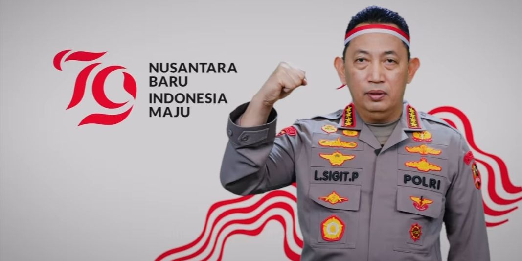 Kapolri: Selamat Ulang Tahun ke-79 RI, Nusantara Baru Indonesia Maju