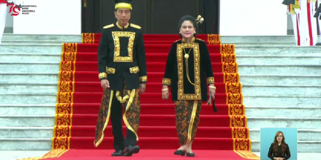 Makna di Balik Baju Adat Kustin Dipakai Jokowi Saat HUT ke-79 RI di IKN