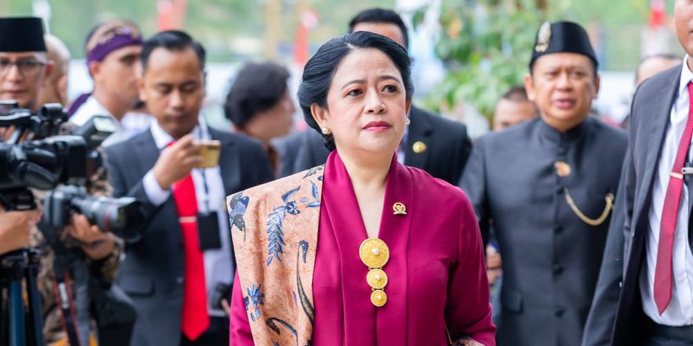 Simbol Emansipasi Wanita, Puan Kenakan Kebaya Kartini Merah Saat Upacara HUT RI di IKN