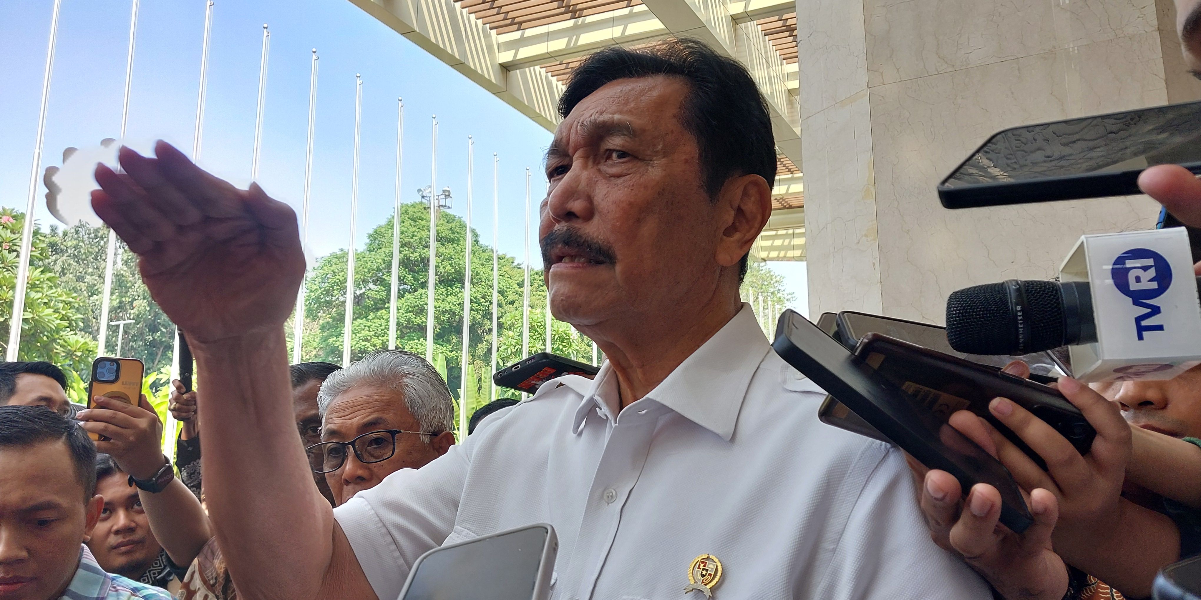 VIDEO: Luhut Respons Upacara di IKN 