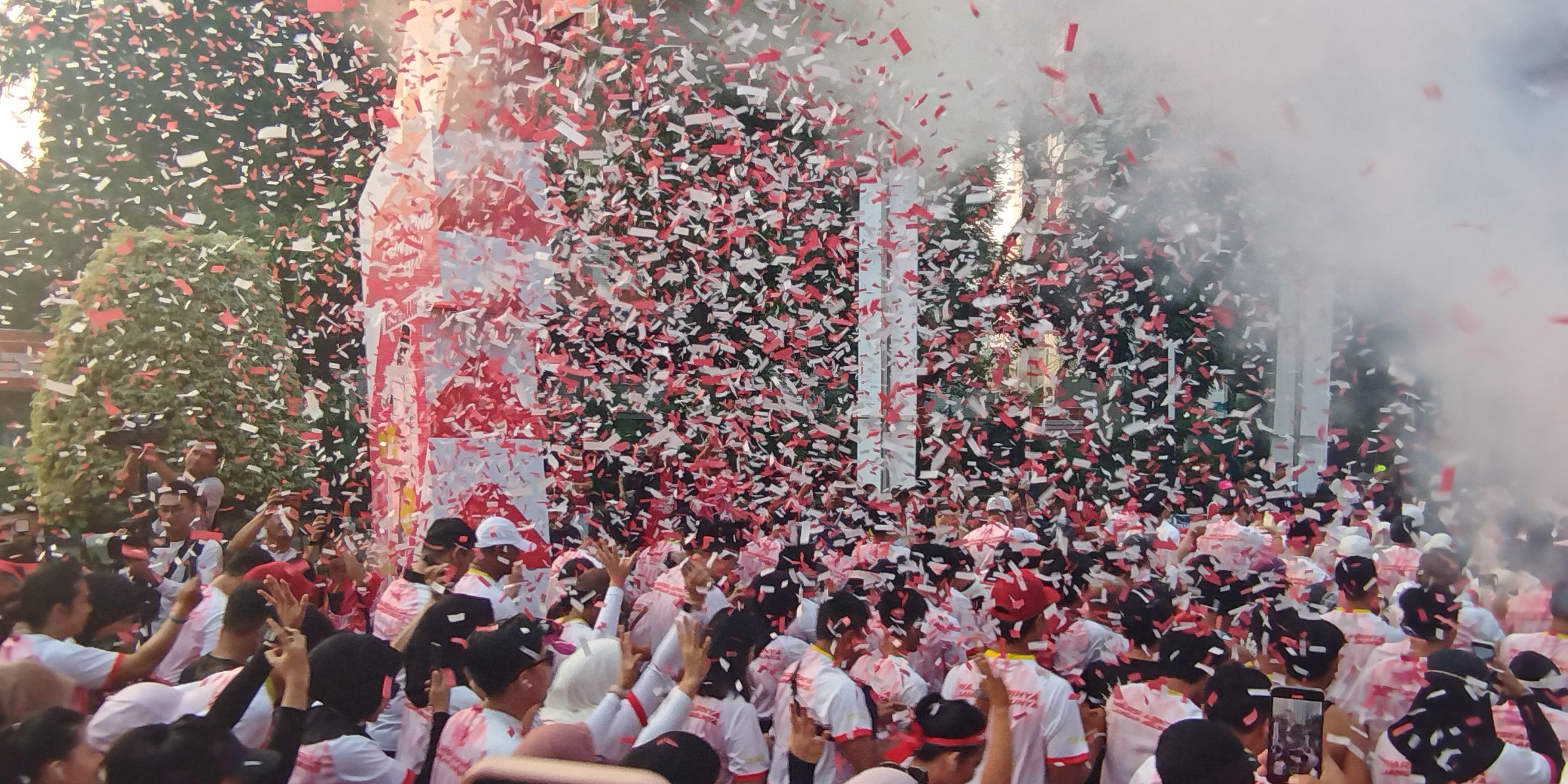 PDIP Gelar Soekarno Run di Plaza Timur Senayan, Hasto: Ini Menunjukkan Suatu Spirit