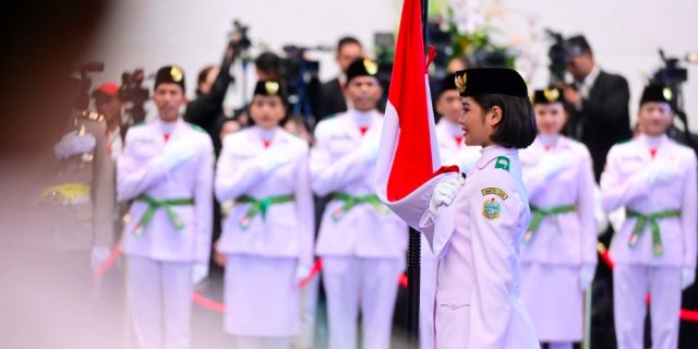 Sosok Maulia Permata Putri, Paskibraka Jilbab Cantik Disorot Usai Gagal Jadi Pembawa Baki Bendera Merah Putih di IKN