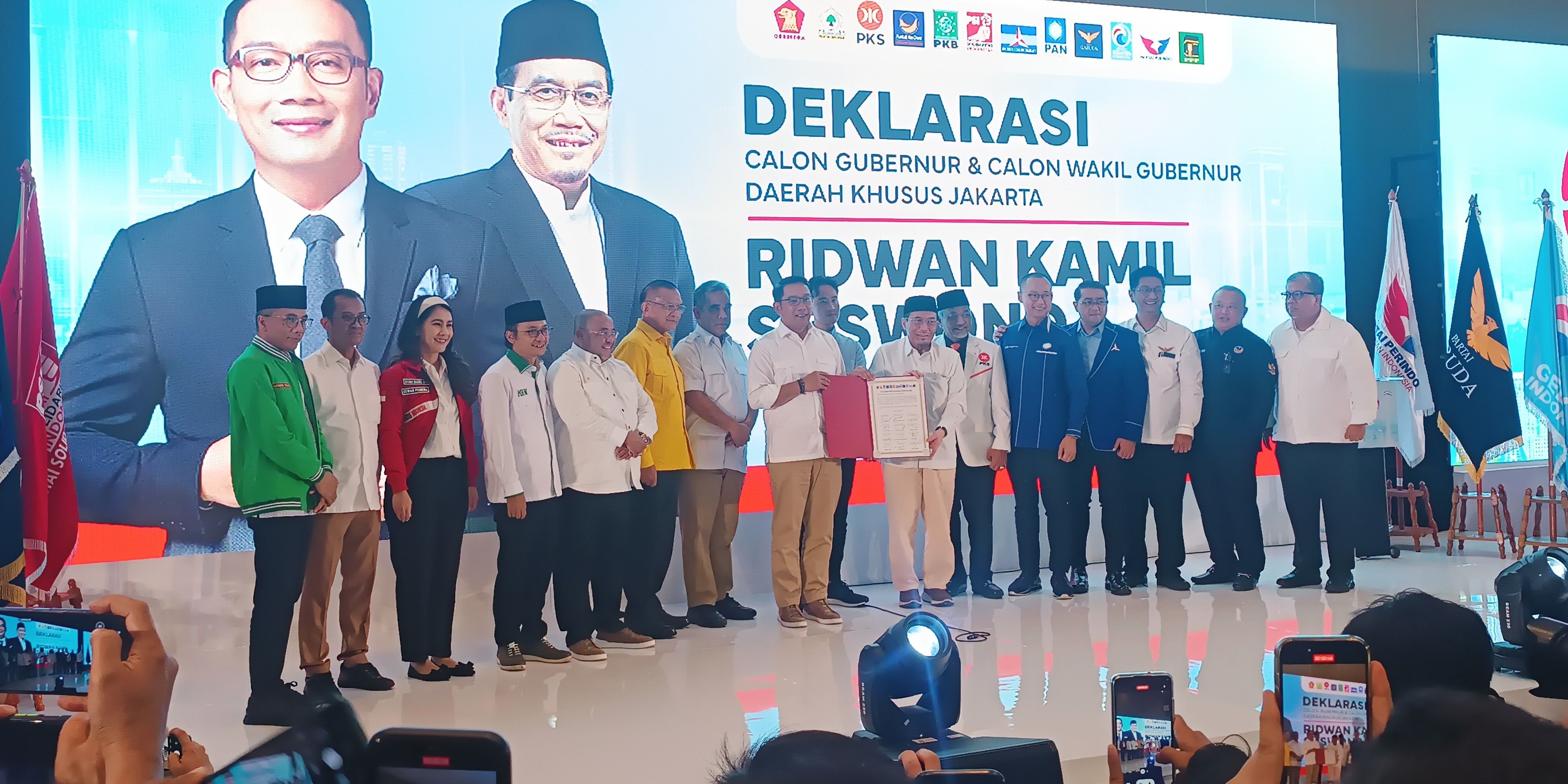 Breaking News: KIM Plus Resmi Usung Ridwan Kamil-Suswono di Pilkada Jakarta