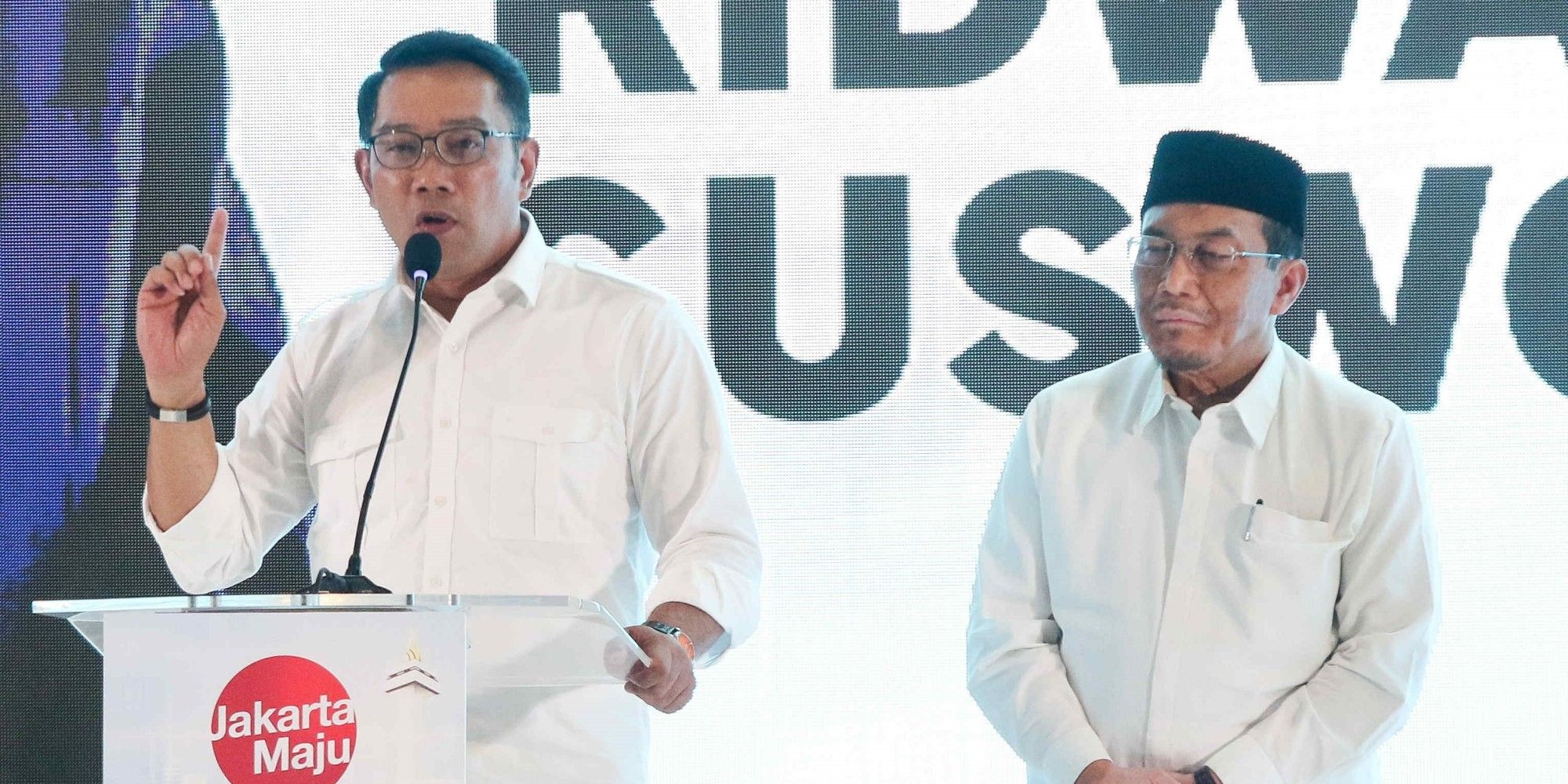 Ridwan Kamil Jelaskan Alasan Suswono Dipilih jadi Bakal Cawagub Jakarta