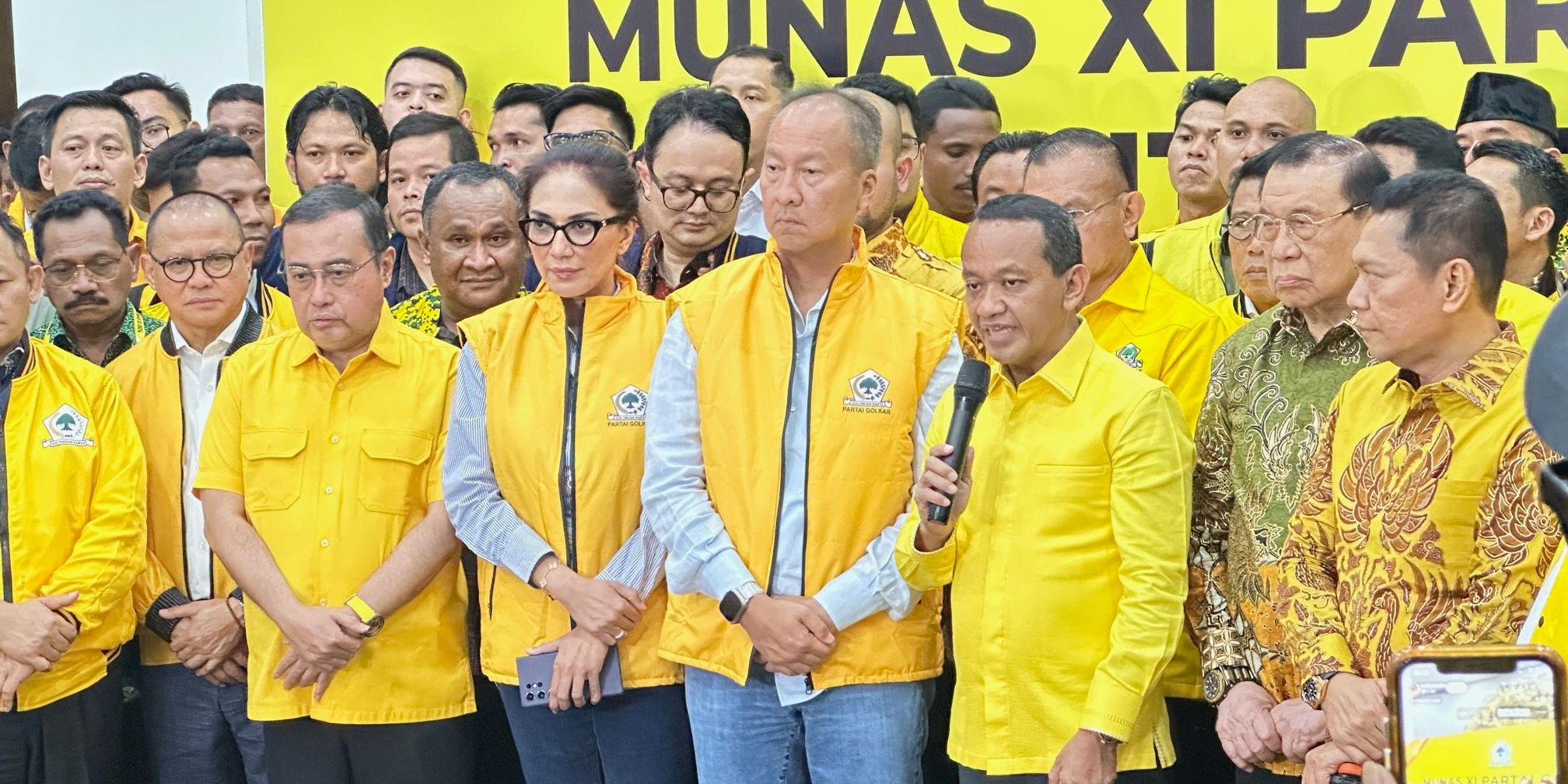 Bahlil Lahadalia Jadi Calon Tunggal Ketua Umum Partai Golkar