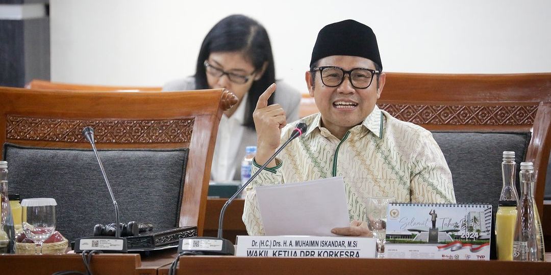 VIDEO: Tawa Cak Imin Nama Nusron Wahid Diusulkan Jadi Pimpinan Pansus Angket Haji 