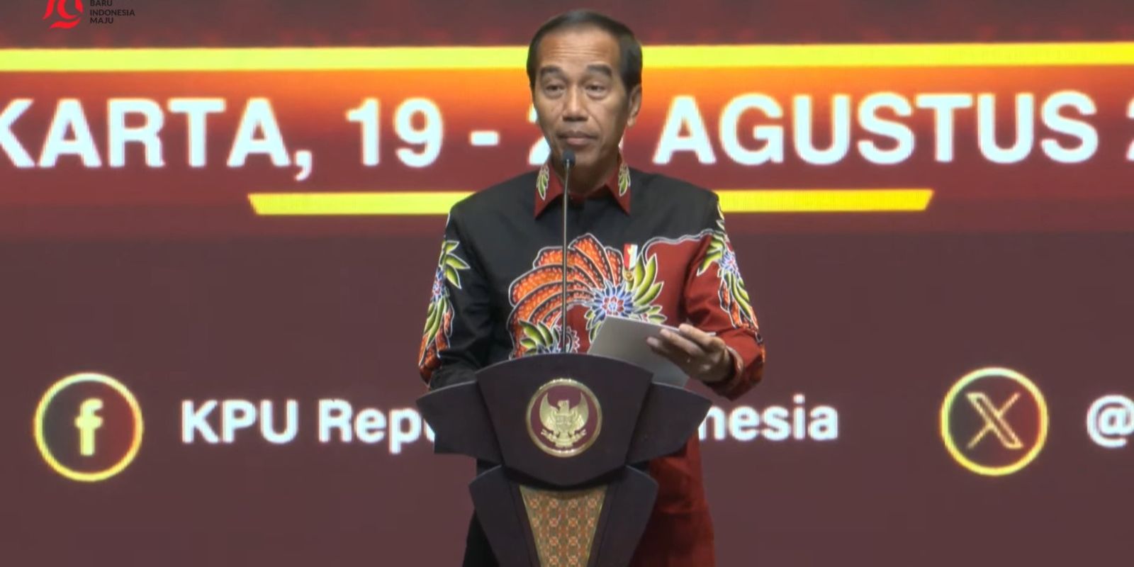 VIDEO: PECAH! Satu Ruangan KPU Kena 'Prank' Jokowi, Berakhir Girang Insentif Naik di 2024