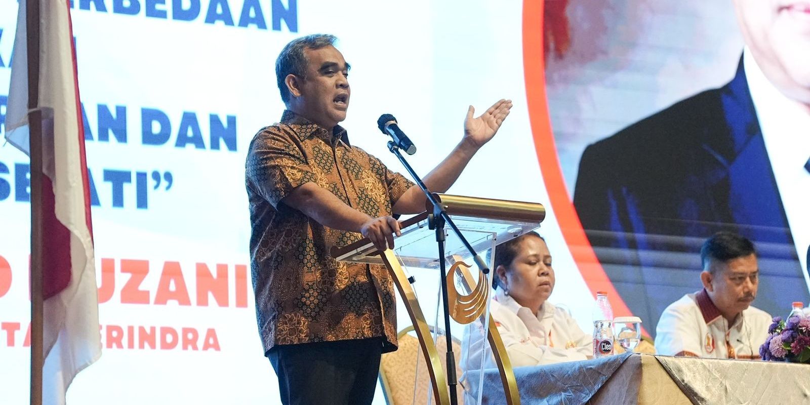 Sekjen Muzani Minta Kader Gerindra Menangkan Helldy Agustian di Pilkada Cilegon