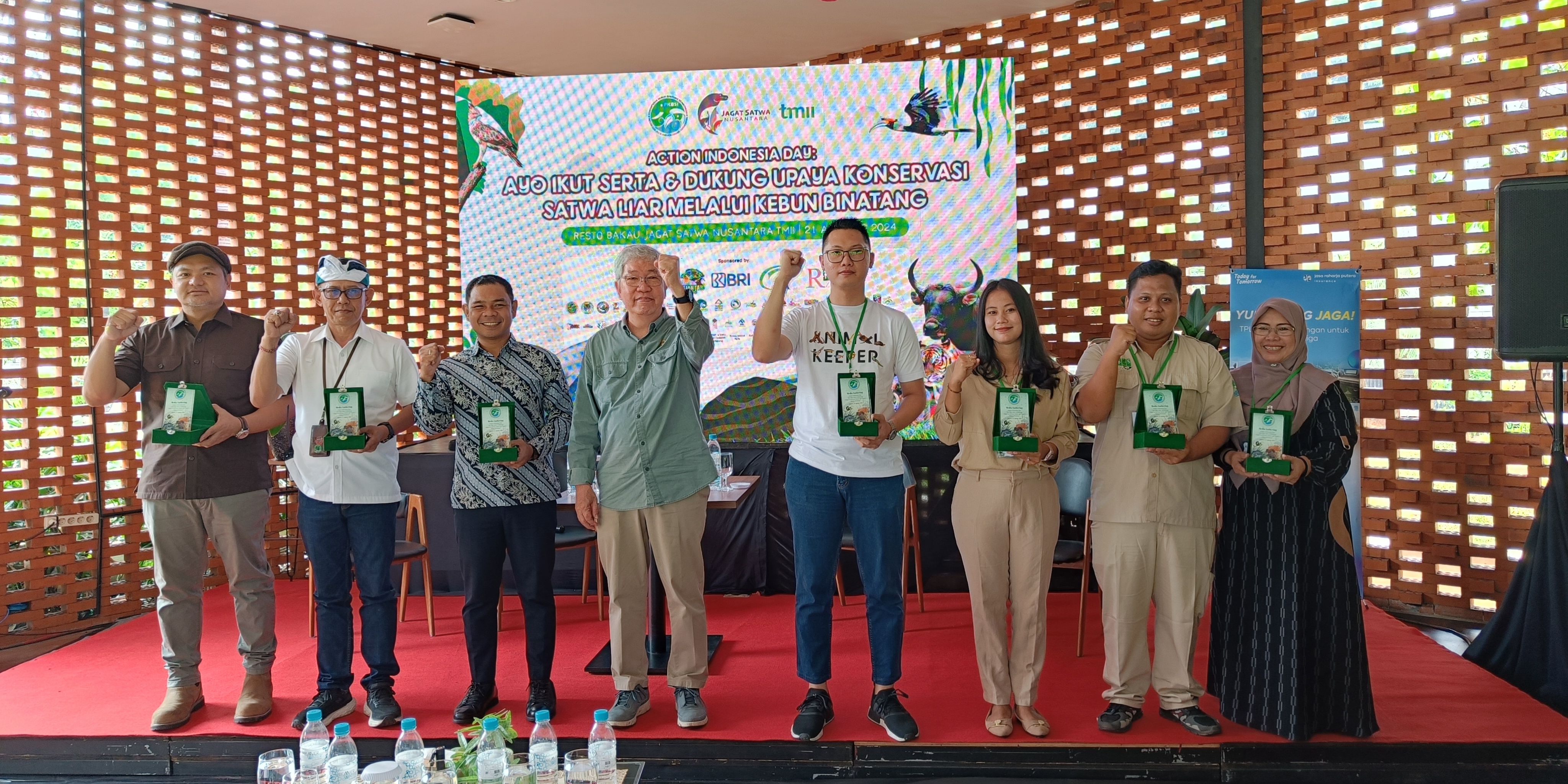 Peringati Hari 'Action Indonesia Day' Jagat Satwa Nusantara Perkenalan Lembaga Konservasi Satwa Liar Ke Mata Publik