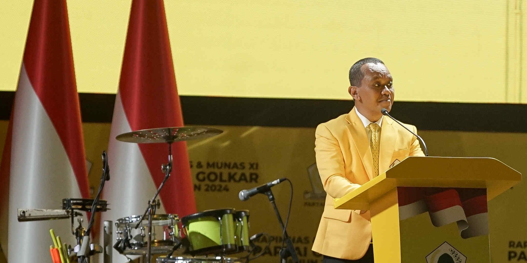 VIDEO: Bahlil Menggelegar Jadikan Golkar Benteng Pertahanan dari Musuh Prabowo Gibran