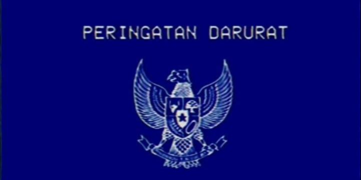 Gambar Asli Lambang Garuda Biru Peringatan Darurat yang Sedang Viral Ternyata dari Video YouTube Horor Fiktif