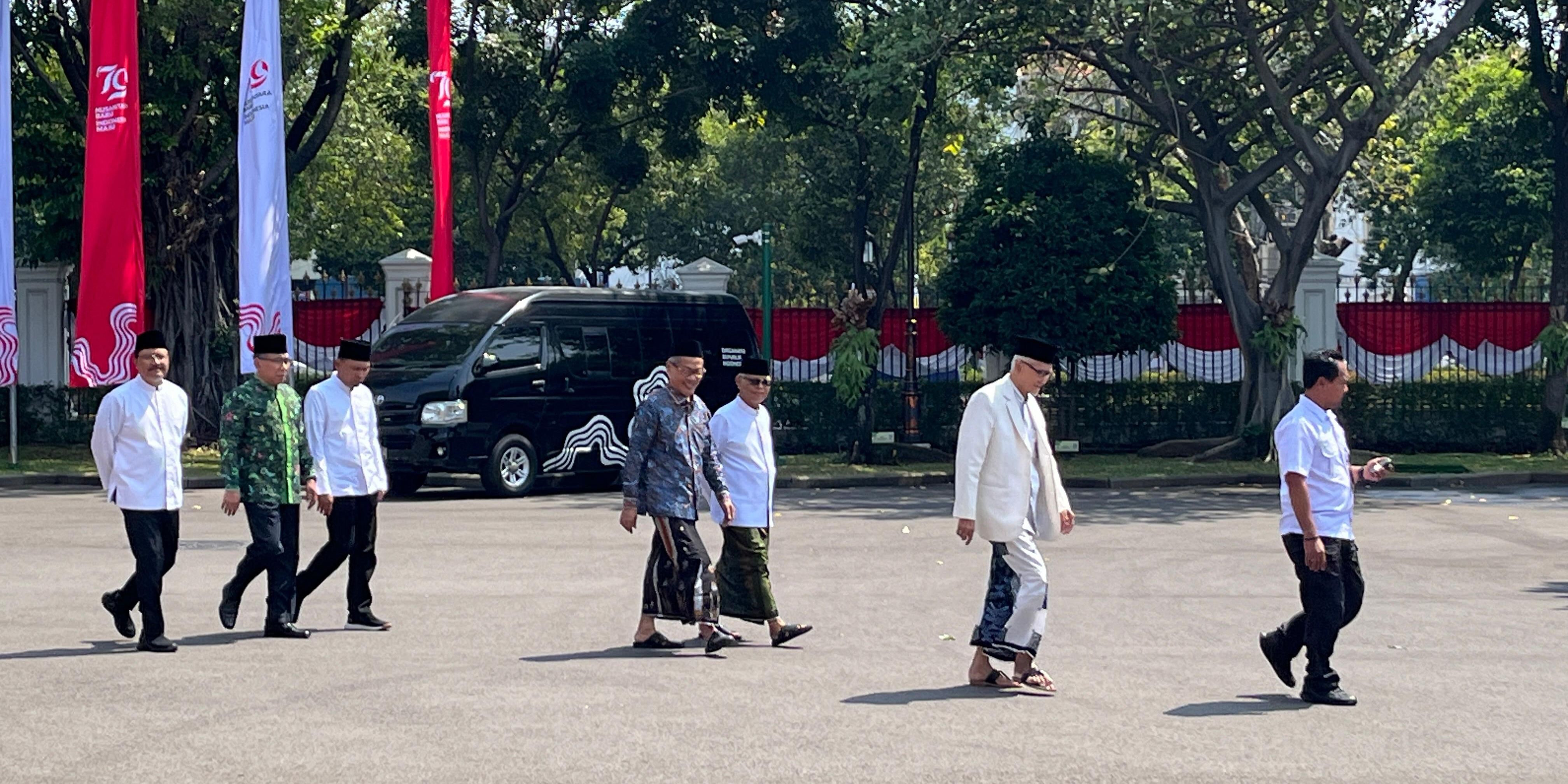 Ketua Umum PBNU Temui Jokowi di Istana, Bahas soal Konsesi Tambang