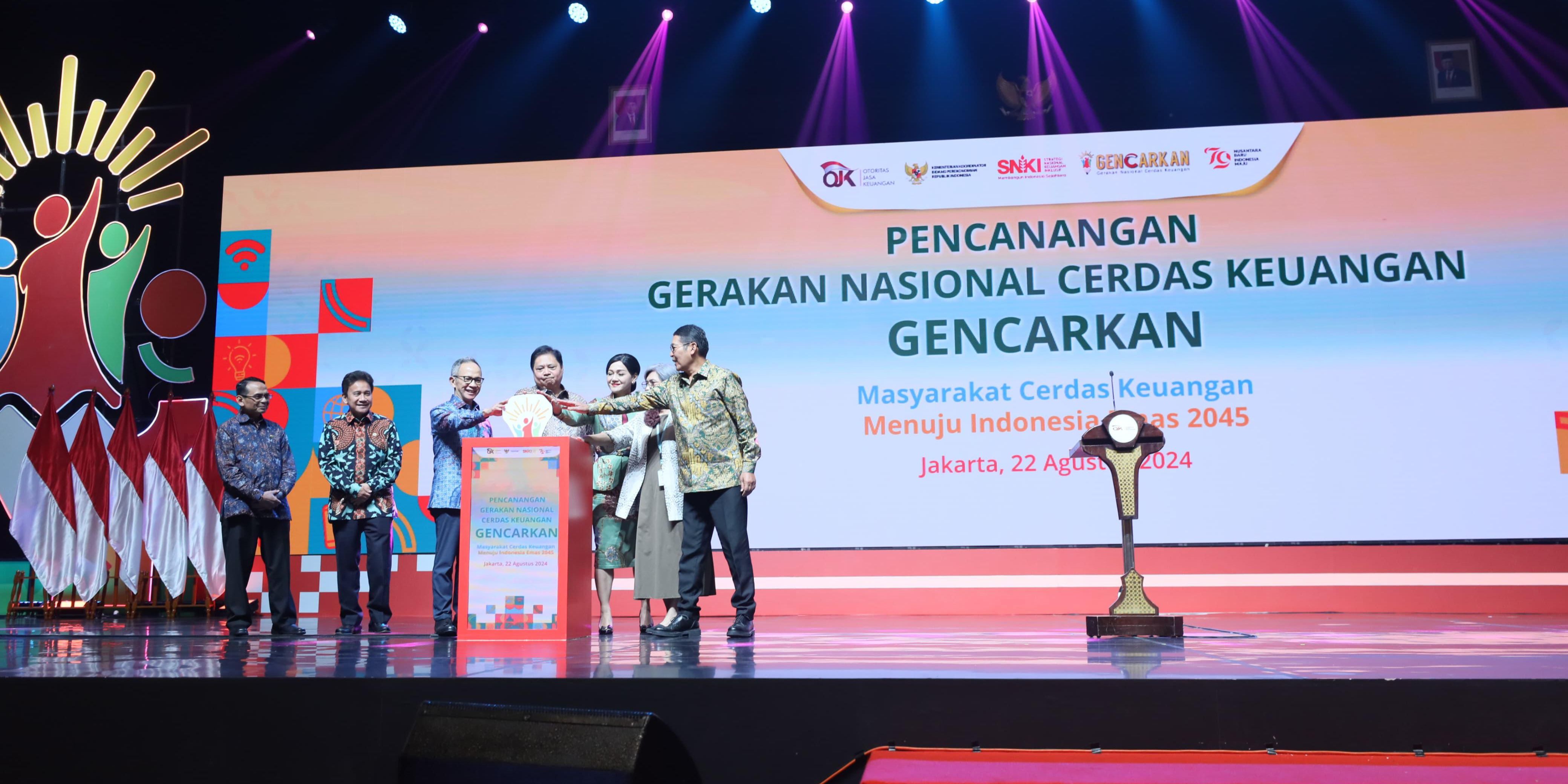 Tingkatkan Literasi dan Inklusi Keuangan, OJK Canangkan Gerakan Nasional Cerdas Keuangan