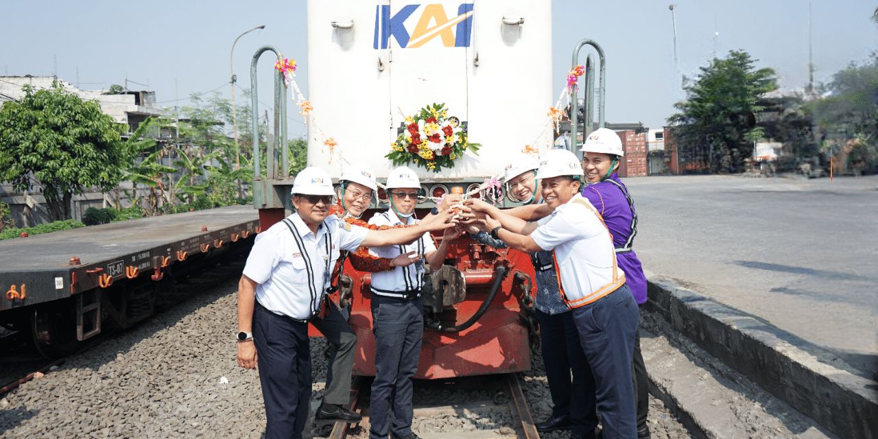 Tekan Emisi Karbon, Gobel Grup Alihkan Transportasi Pengiriman Barang dari Truk ke Kereta Api