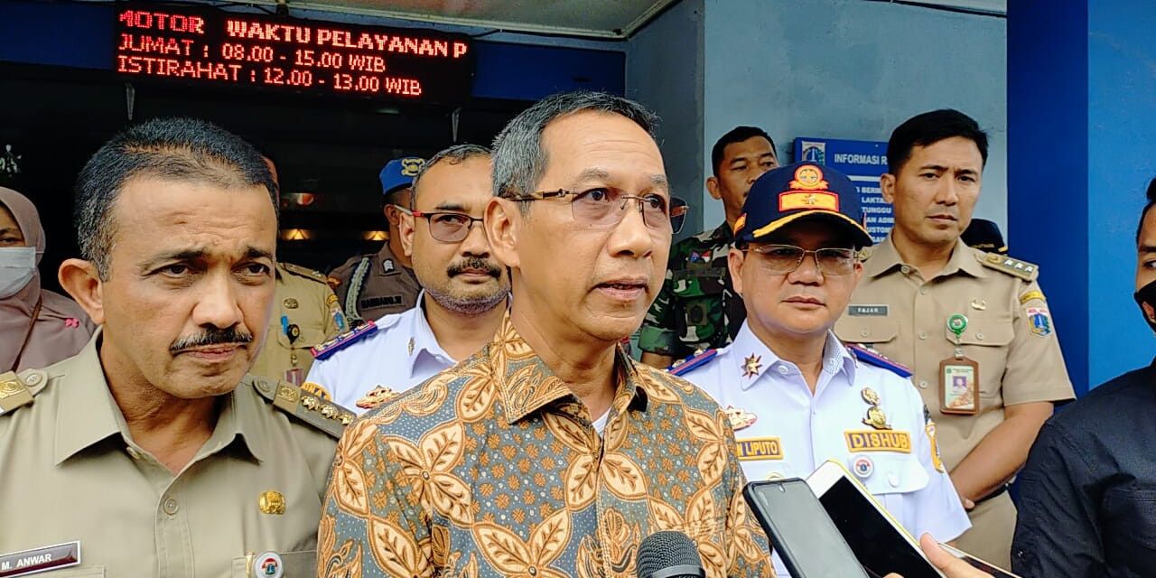 Fasilitas Umum di Jakarta Rusak Akibat Demonstrasi, Pj Gubernur Heru: Pemprov DKI akan Memperbaiki