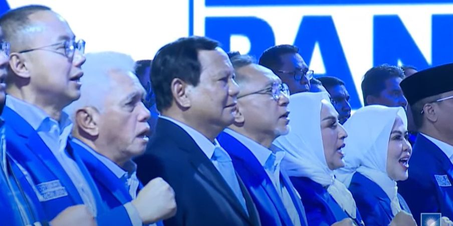 Prabowo Subianto Hadiri Penutupan Kongres ke-VI PAN di Kempinski