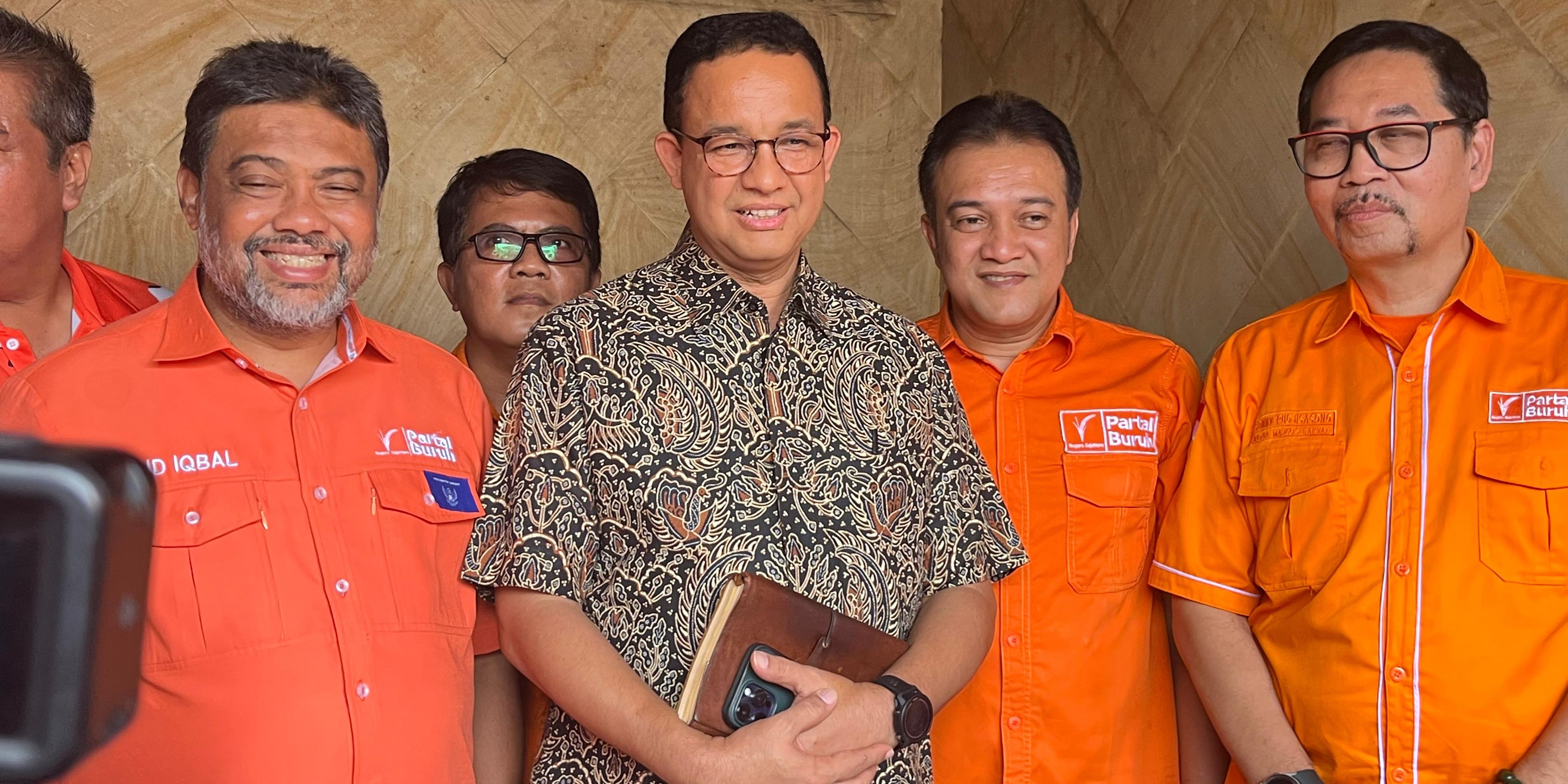 Temui Partai Buruh, Anies Ucapkan Terima Kasih Telah Gugat Ambang Batas Cagub Pilkada ke MK