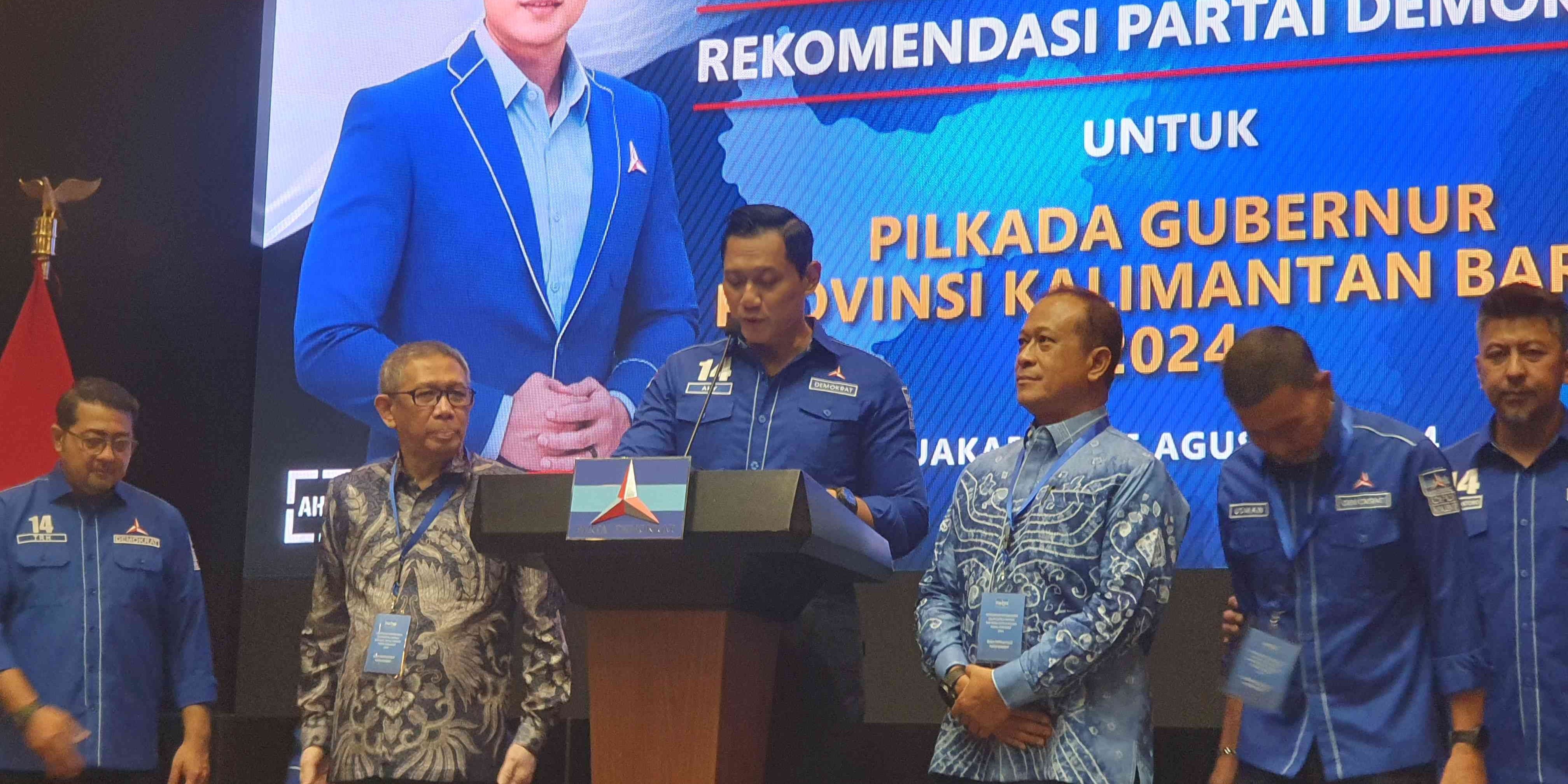 Masuk Injury Time Pendaftaran Pilkada 2024, AHY Serahkan Rekomendasi 44 Cakada