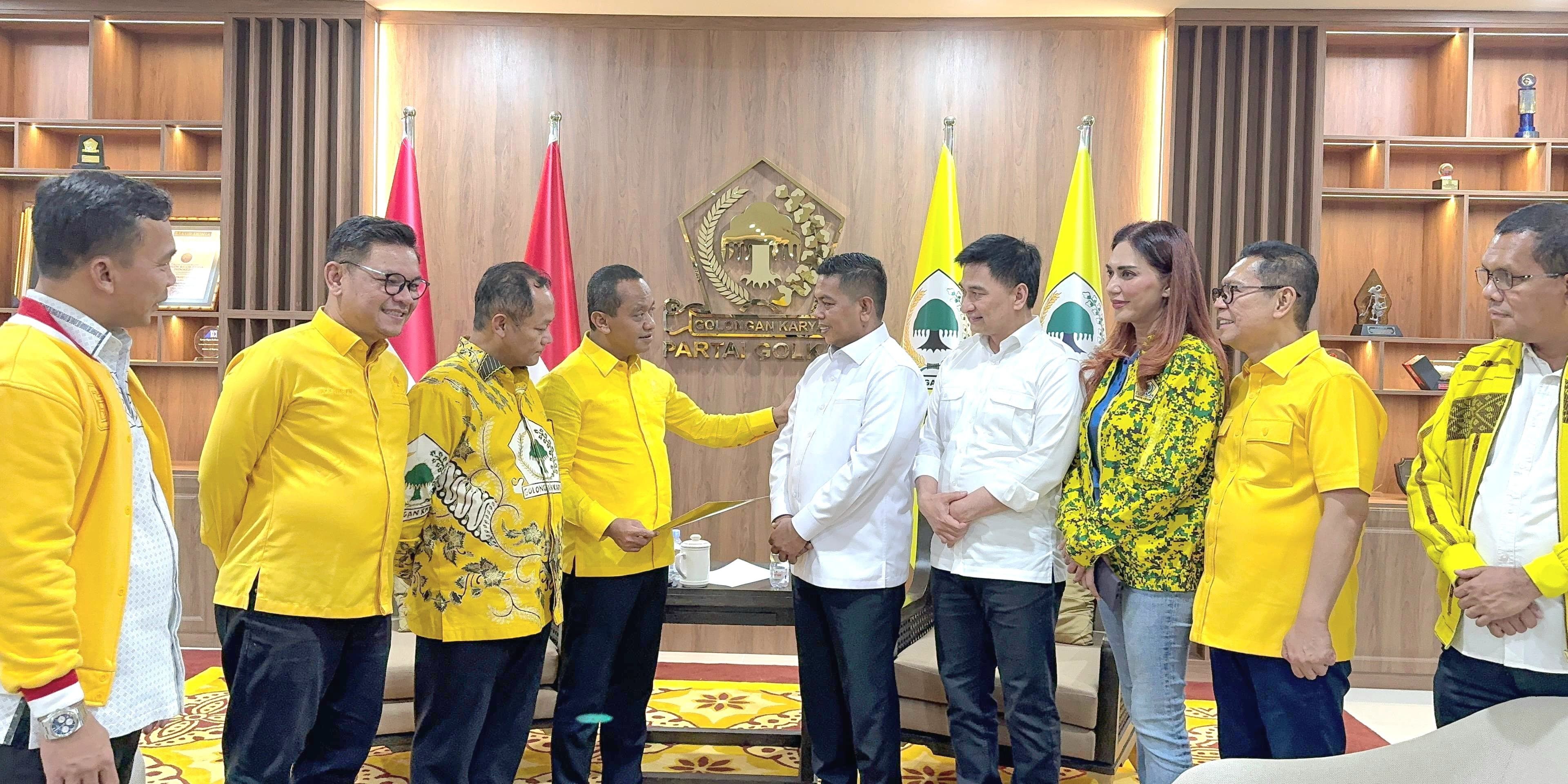 Bukan Airin, Golkar Resmi Usung Andra Soni-Dimyati