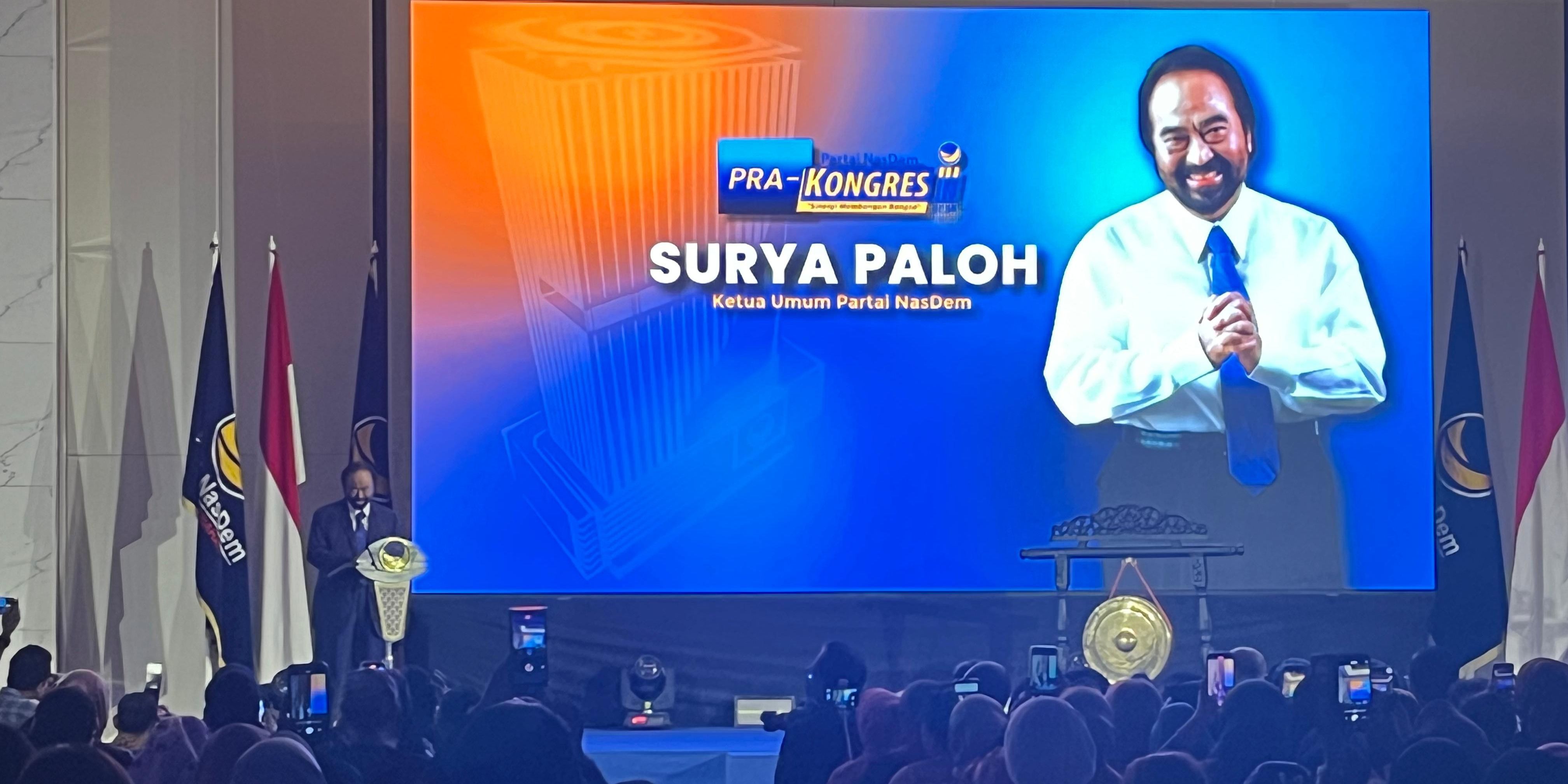 38 DPW NasDem Minta Surya Paloh Kembali Jadi Ketua Umum