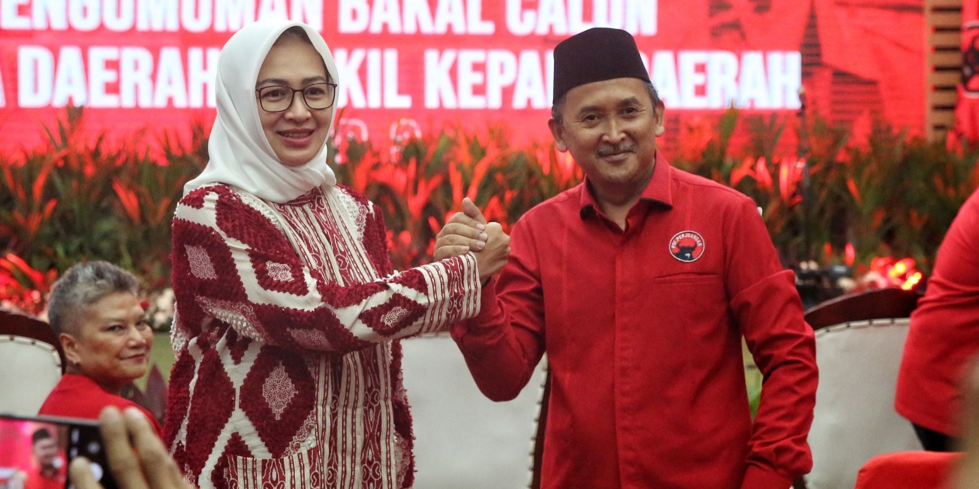 Megawati Tunjuk Airin saat Bicara Kecurangan TSM: Ngomong yang Keras Kalau Masuk PDIP!