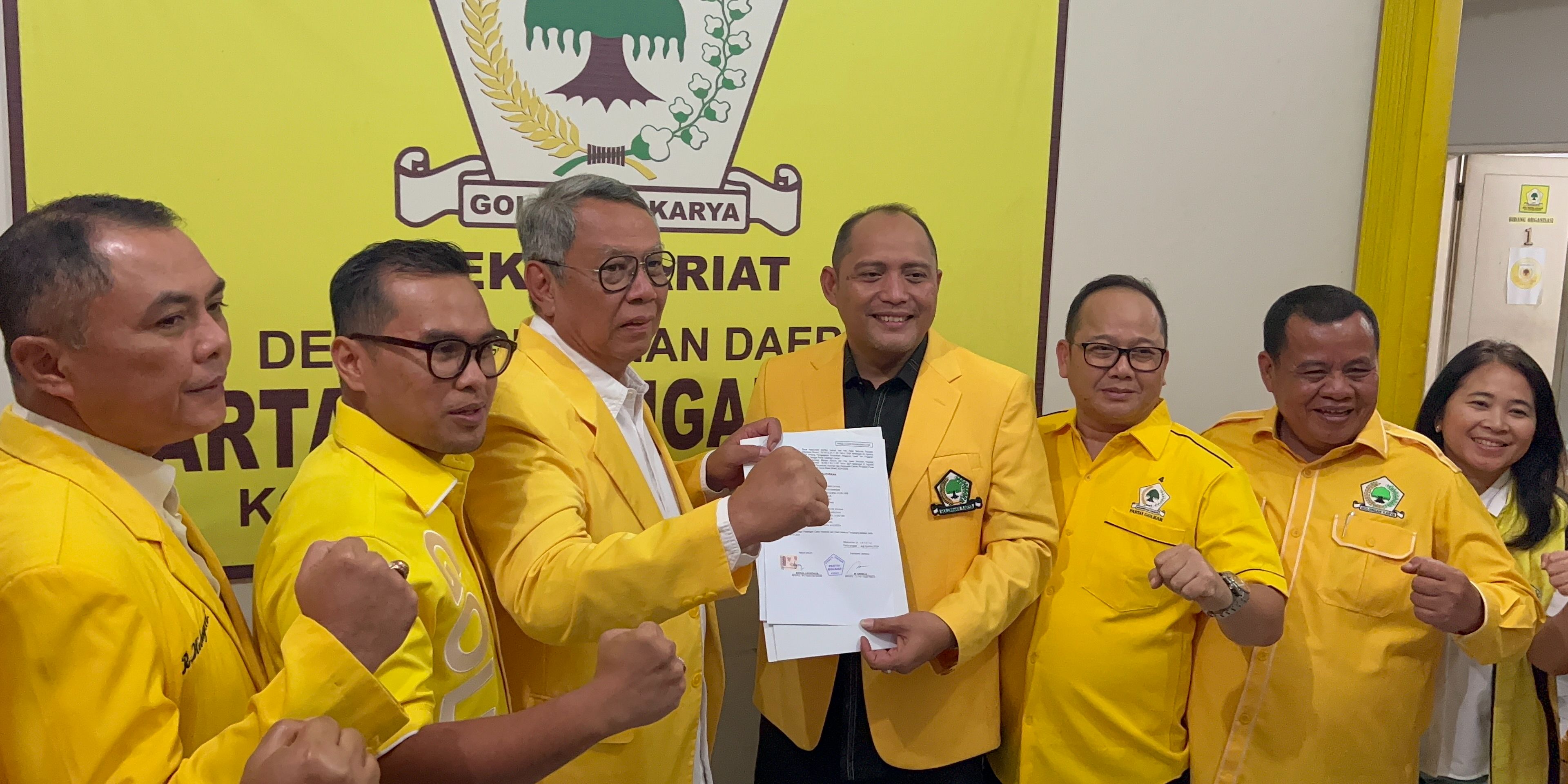 Golkar Usung Calon Petahana Benyamin-Pilar di Pilkada Tangsel