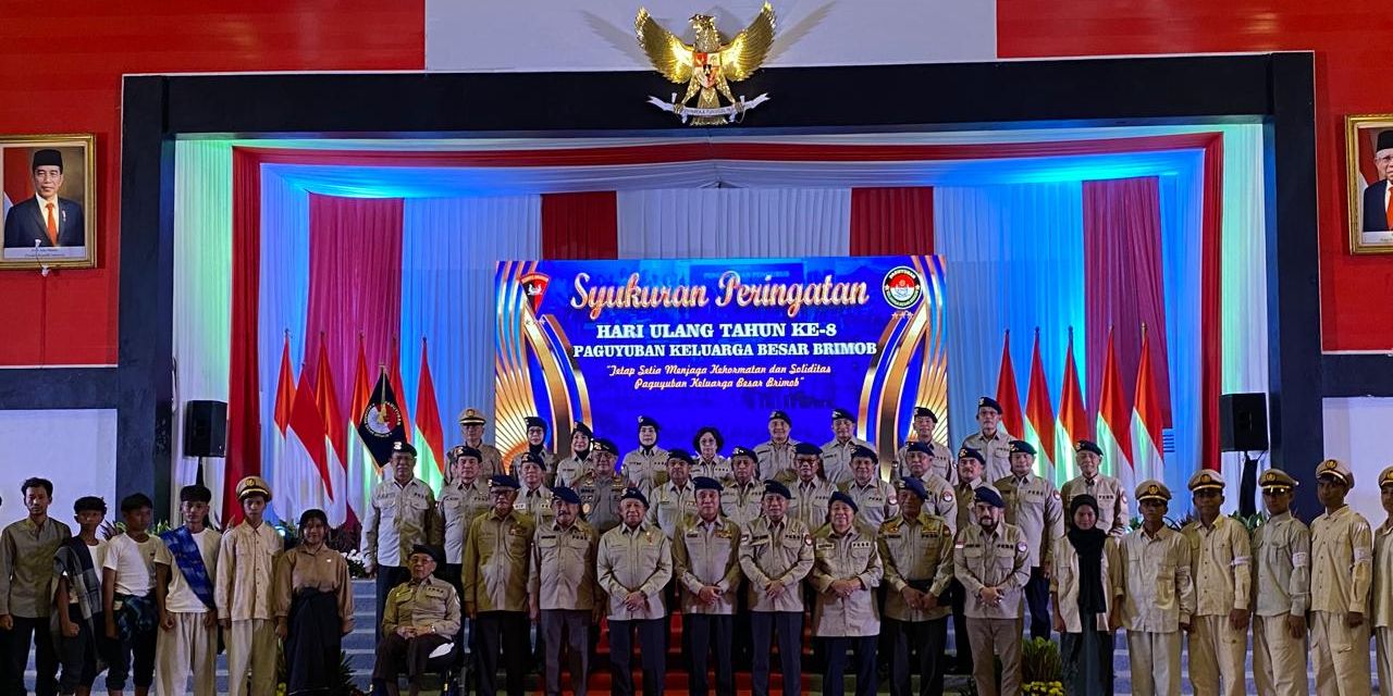 HUT ke-8 Paguyuban Keluarga Besar Brimob, Imam Sudjarwo Pesan Tetap Solid & Jaga Kehormatan