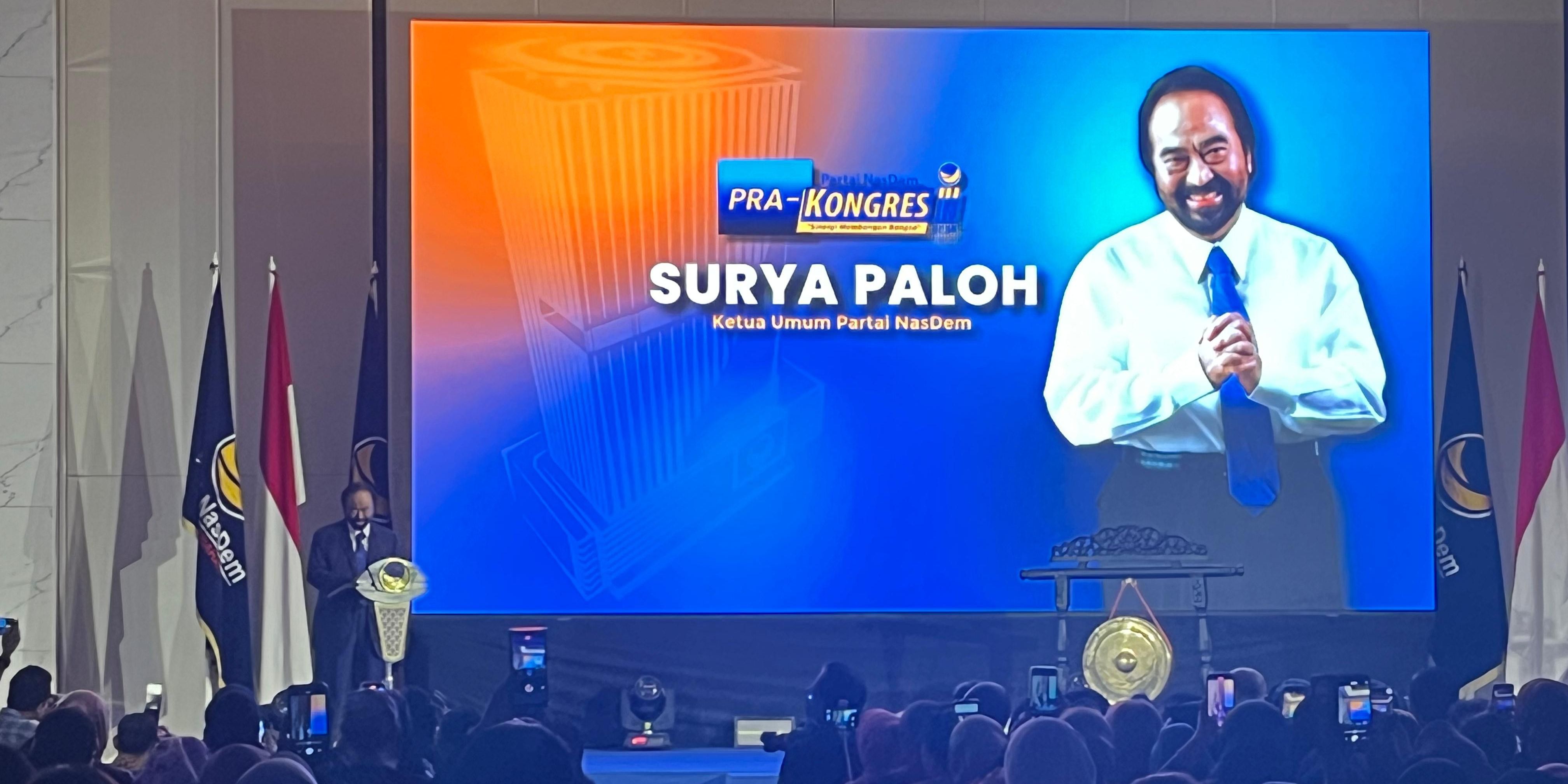 Surya Paloh Kembali Terpilih jadi Ketua Umum NasDem Periode 2024-2029