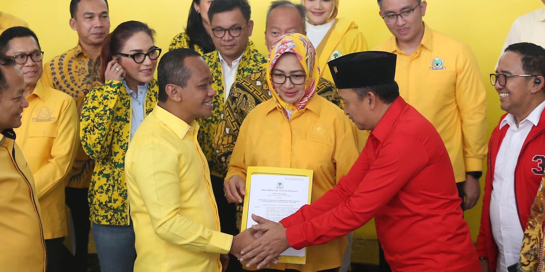 Golkar Gabung PDIP Dukung Airin di Pilkada Banten, Ketum Bahlil: Bagian dari Dinamika Politik