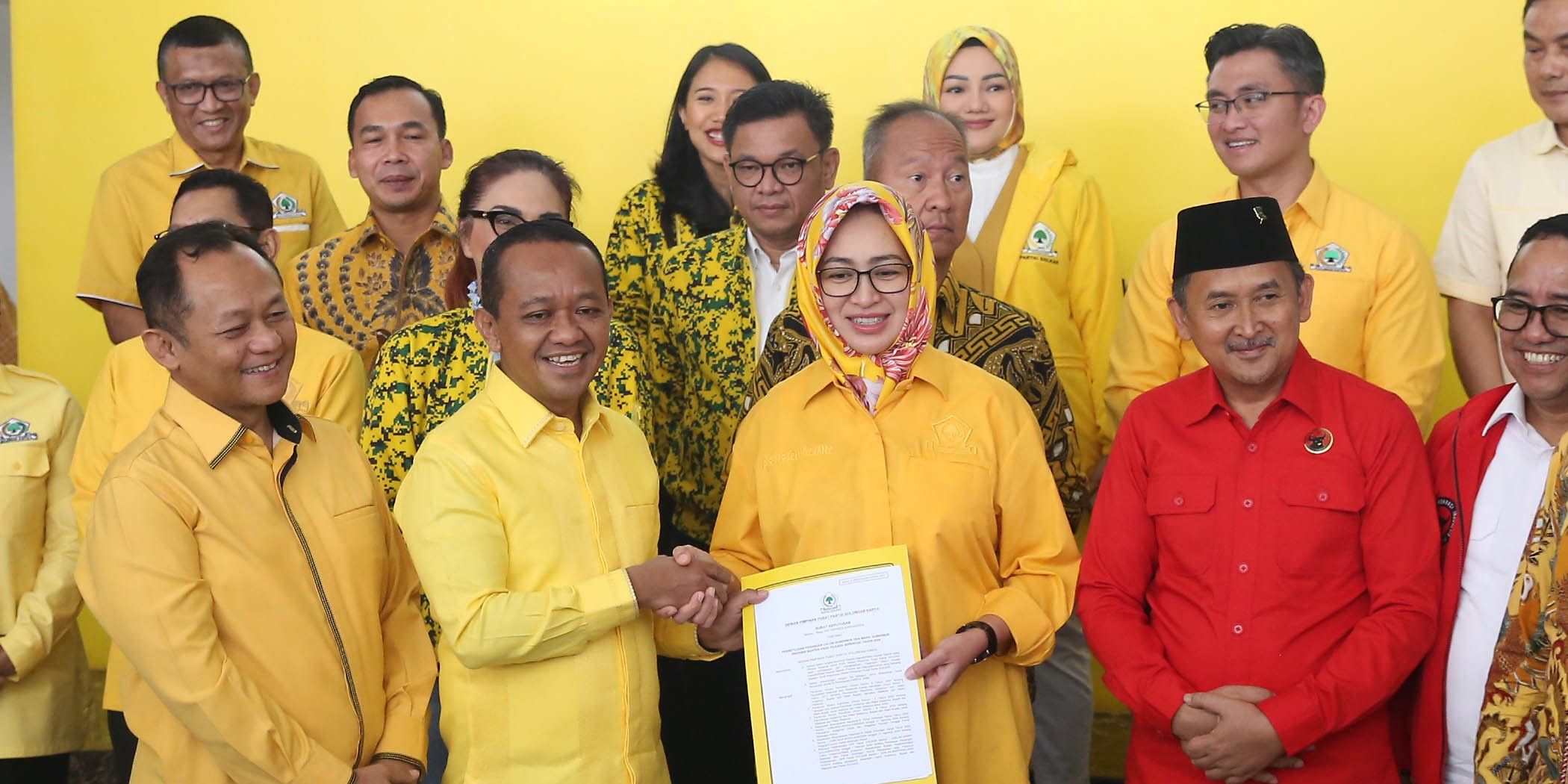 Golkar Usung Airin di Pilkada Banten, Langkah Berani Bahlil Tarik Dukungan dari Calon Didukung KIM Plus