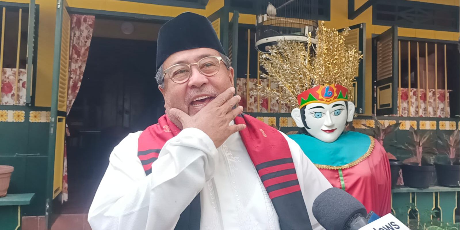 Sarat Budaya Betawi, Rano Karno Boyong Oplet, Tanjidor & Ondel-Ondel Daftar ke KPU DKI