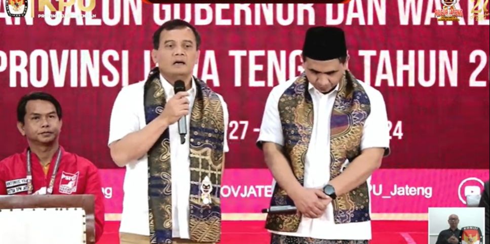 VIDEO: Ahmad Luthfi Puji Habis Eks Panglima TNI Andika, Bangga Bisa Tarung di Pikada Jateng