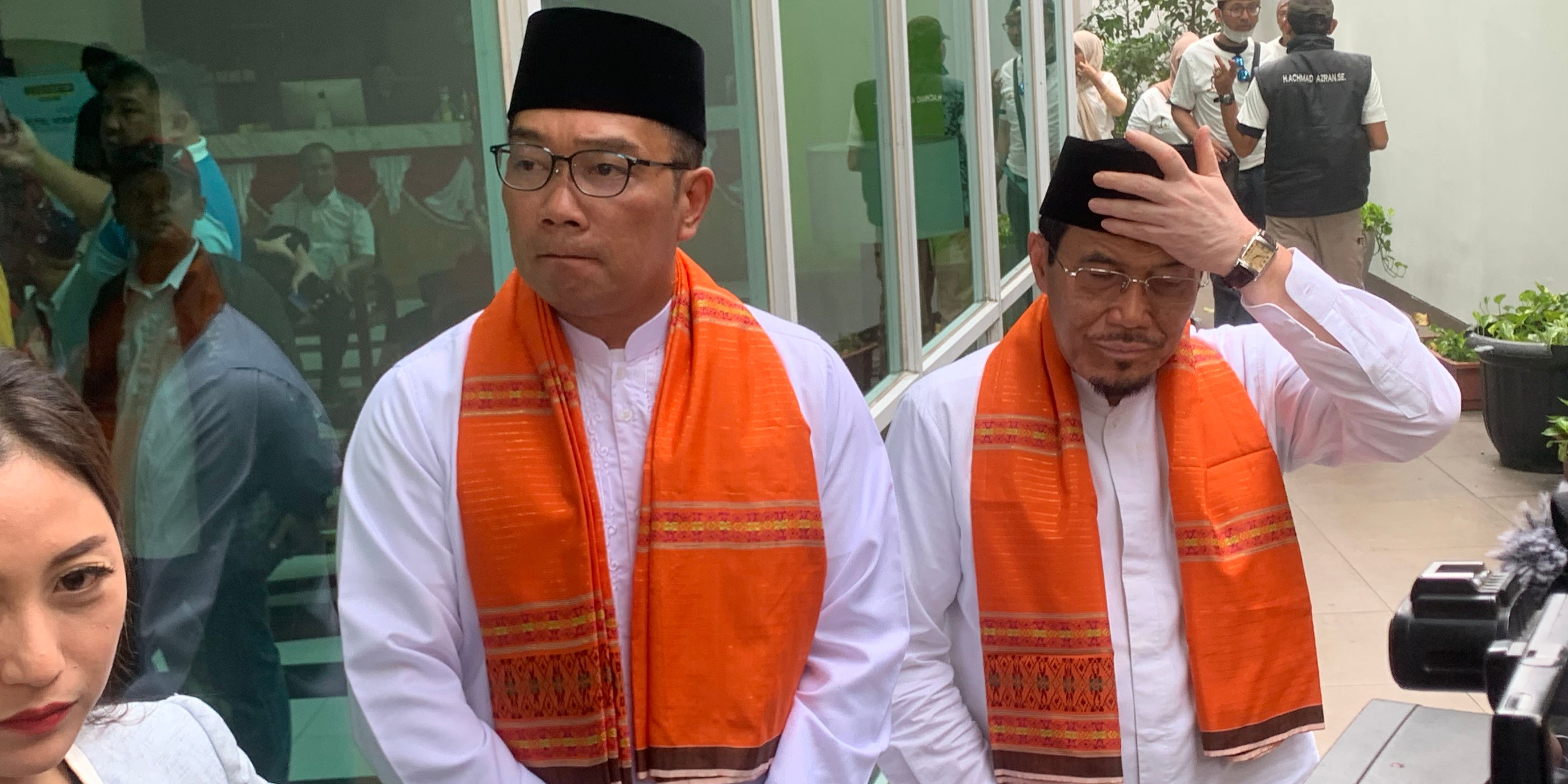 Ridwan Kamil Daftar ke KPU: Kami Bawa Gagasan Solutif untuk Warga Jakarta