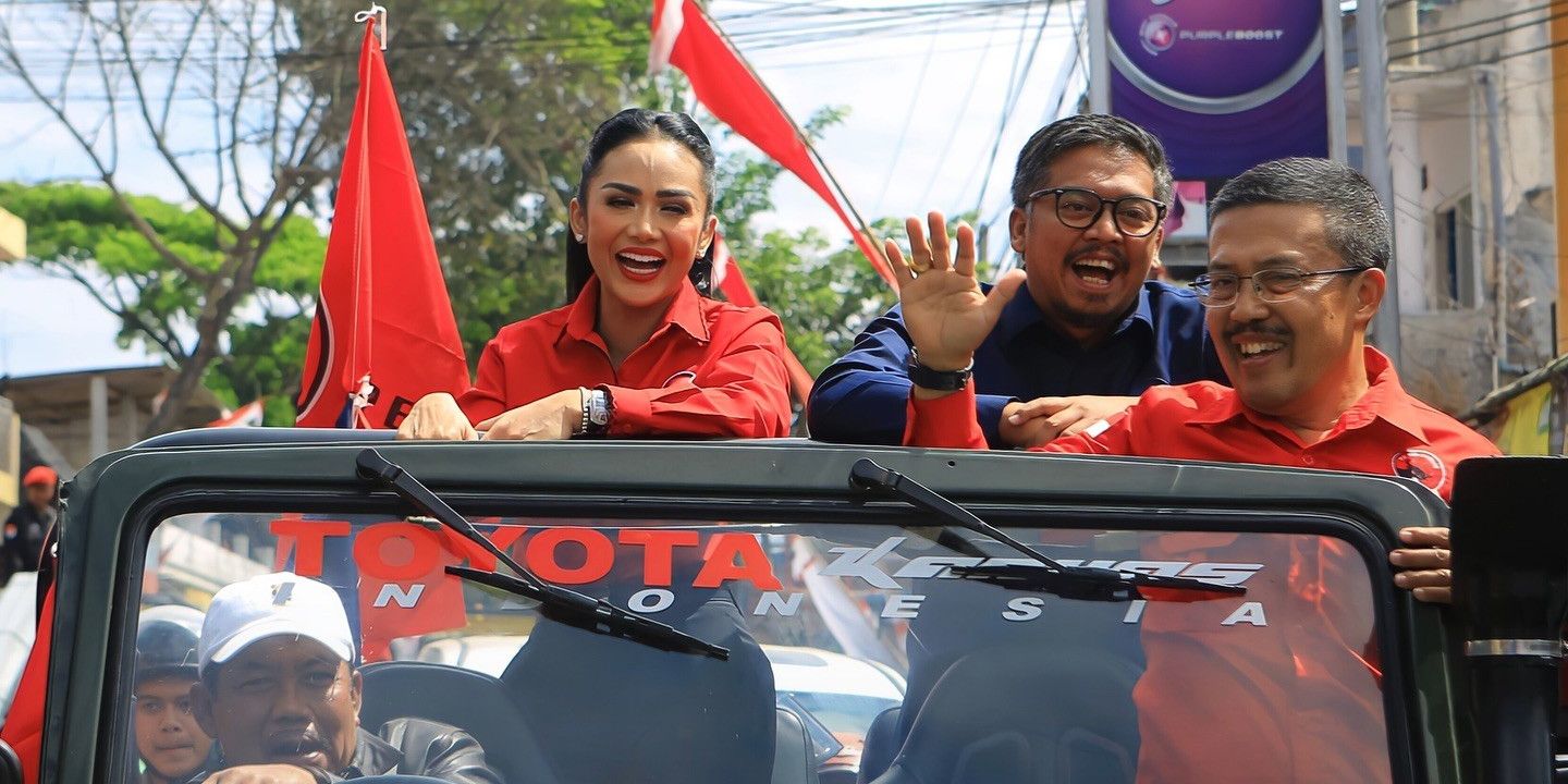 7 Potret Kris Dayanti Maju jadi Calon Wali Kota Batu, Sejumlah Seleb dan Public Figure Beri Dukungan