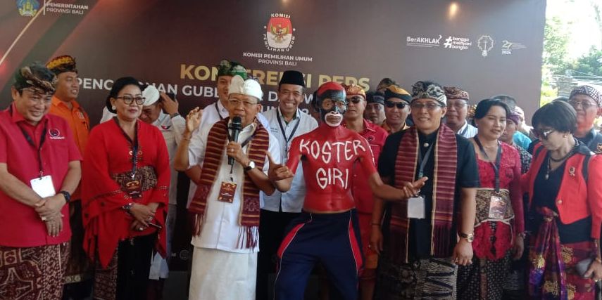 Resmi Mendaftar Pilkada 2024, Ini Deretan Janji Koster-Giri Benahi Bali