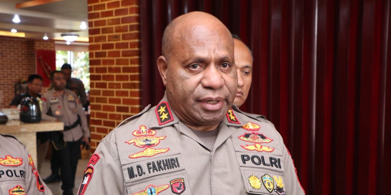 Komjen Mathius Fakhiri Mundur karena Ikut Pilkada, Brigjen Patrige Petrus Jadi Kapolda Papua