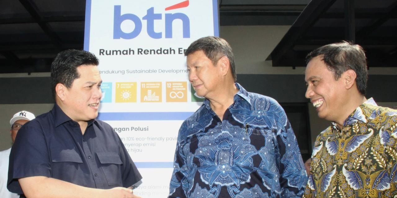 BTN Bidik Pembiayaan 150.000 Rumah Rendah Emisi, Ada Material Manfaatkan Sampah Plastik