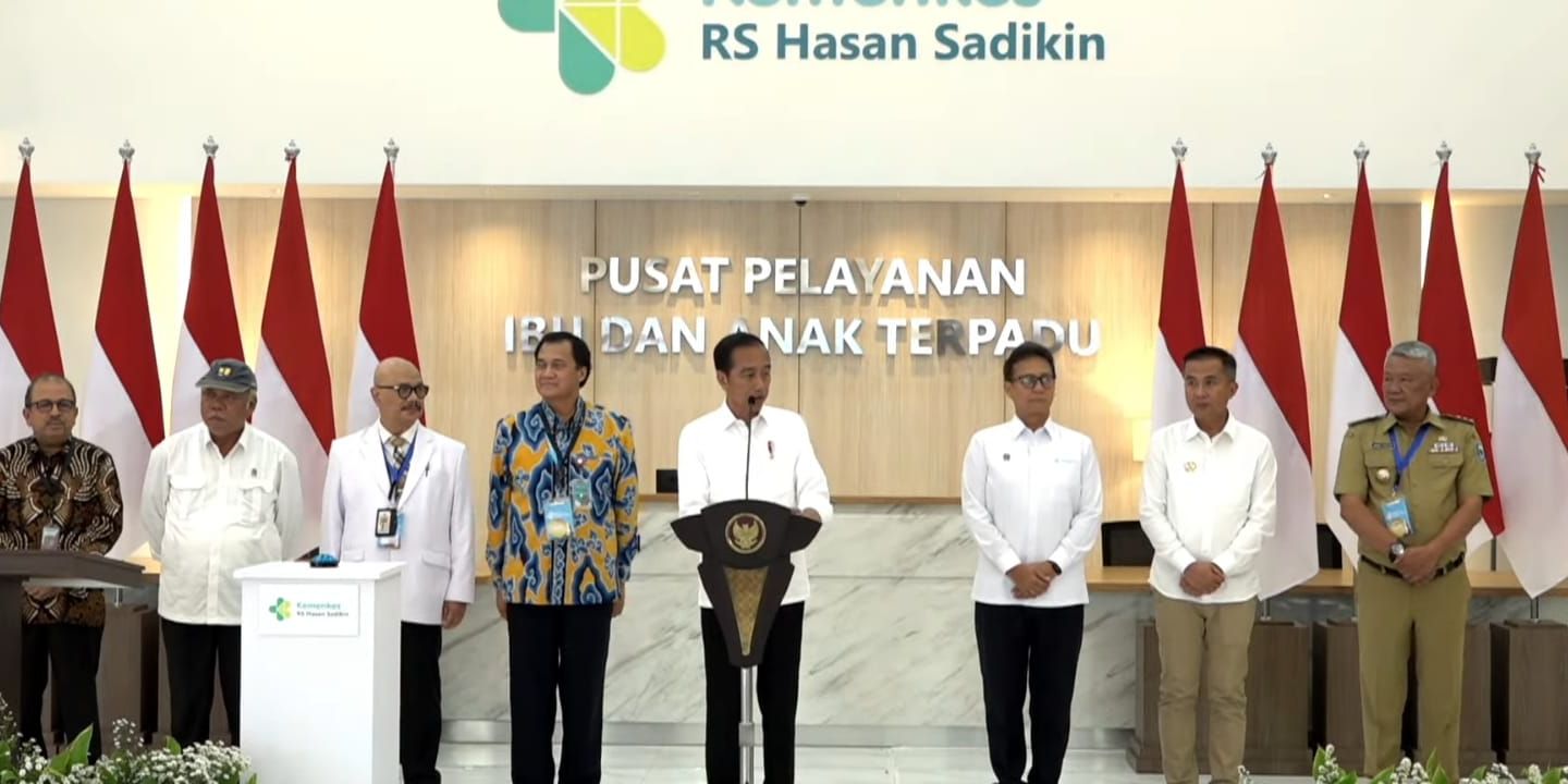 Jokowi Puji Gedung Pelayanan Kesehatan Ibu dan Anak RSHS Bandung: Serasa Hotel Bintang 5