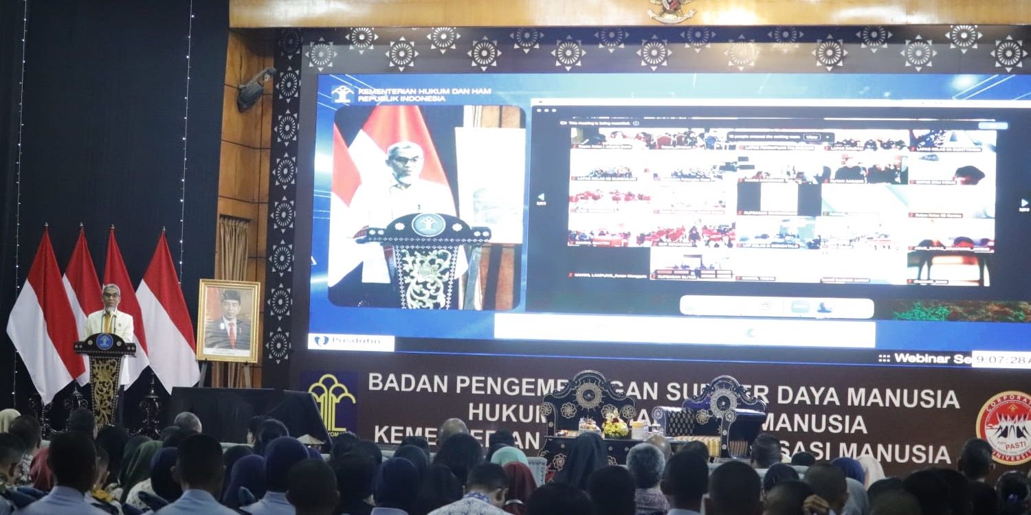 Tak Perlu ke China, Cukup Belajar di Webinar Series BPSDM Kumham untuk Tingkatkan Kompetensi