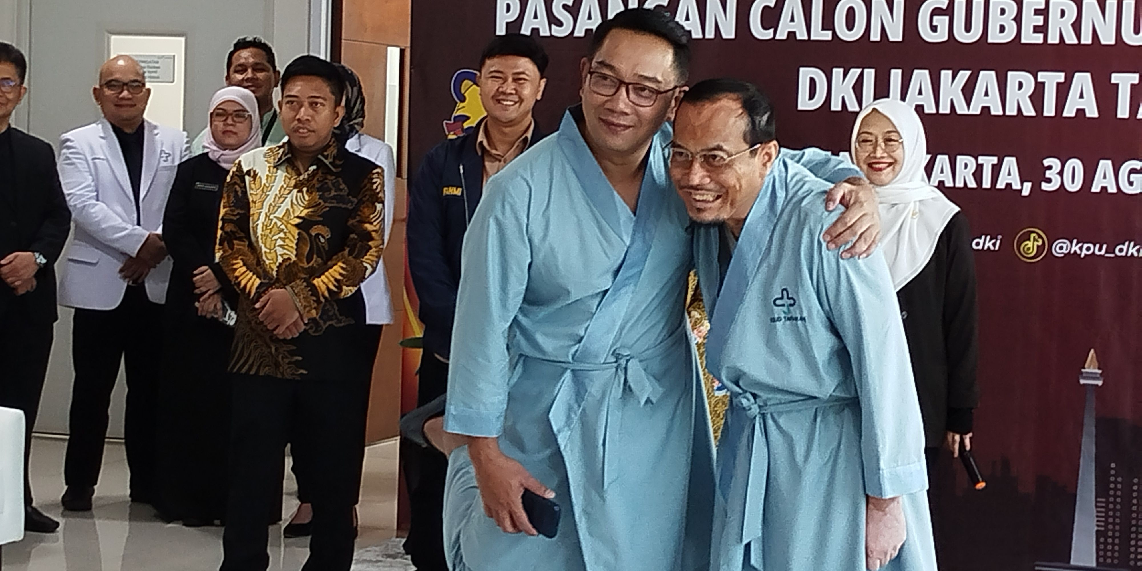 KPU Jakarta Pastikan Terima Hasil Kesehatan Paslon 2 September