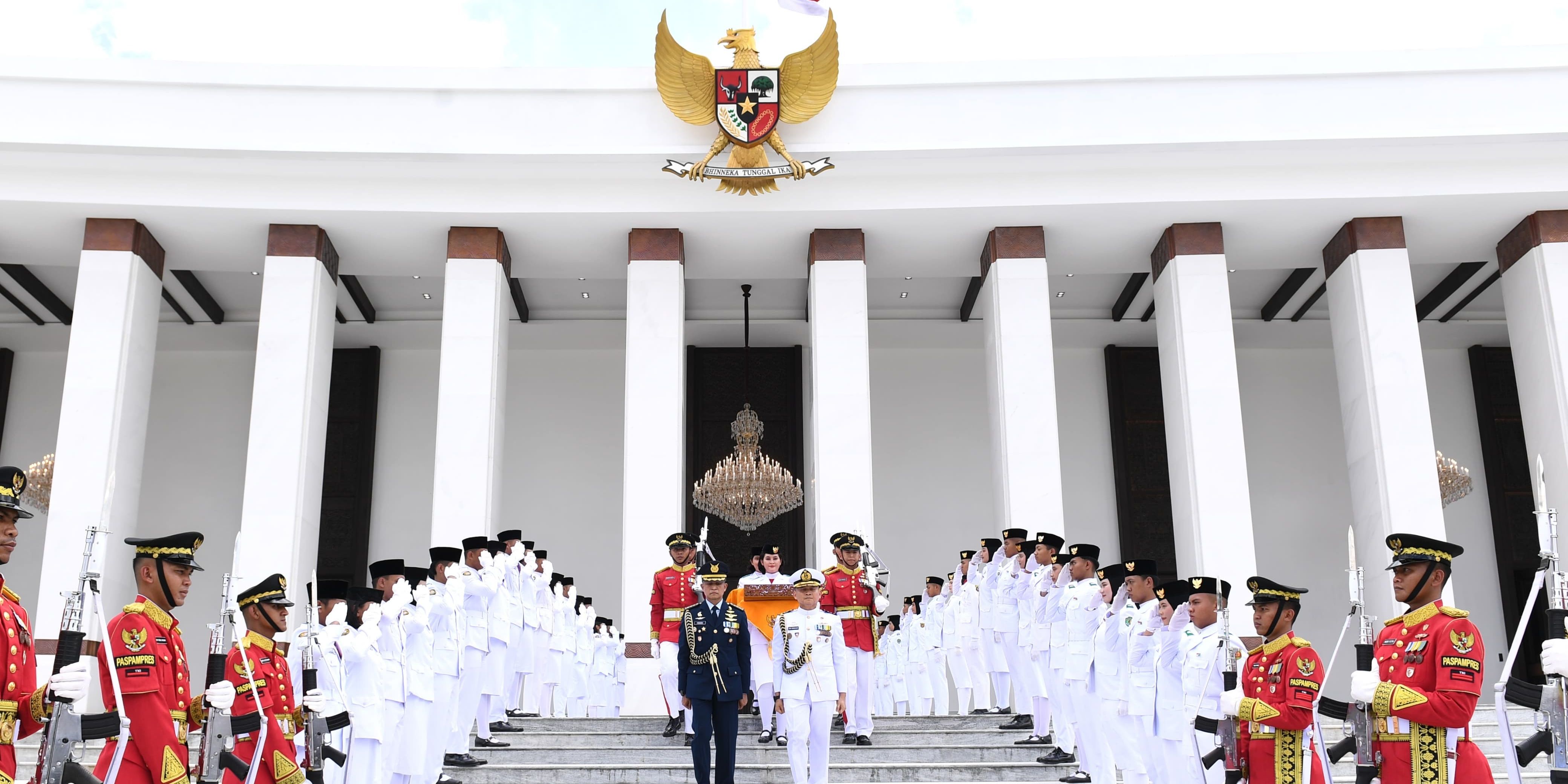 Usai HUT ke-79 RI di IKN, Duplikat Bendera Merah Putih Kembali Disimpan di Monas