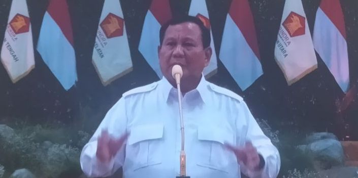 Prabowo Puji Jokowi: Urusan Politik Aku Datang ke Orang Solo Ini