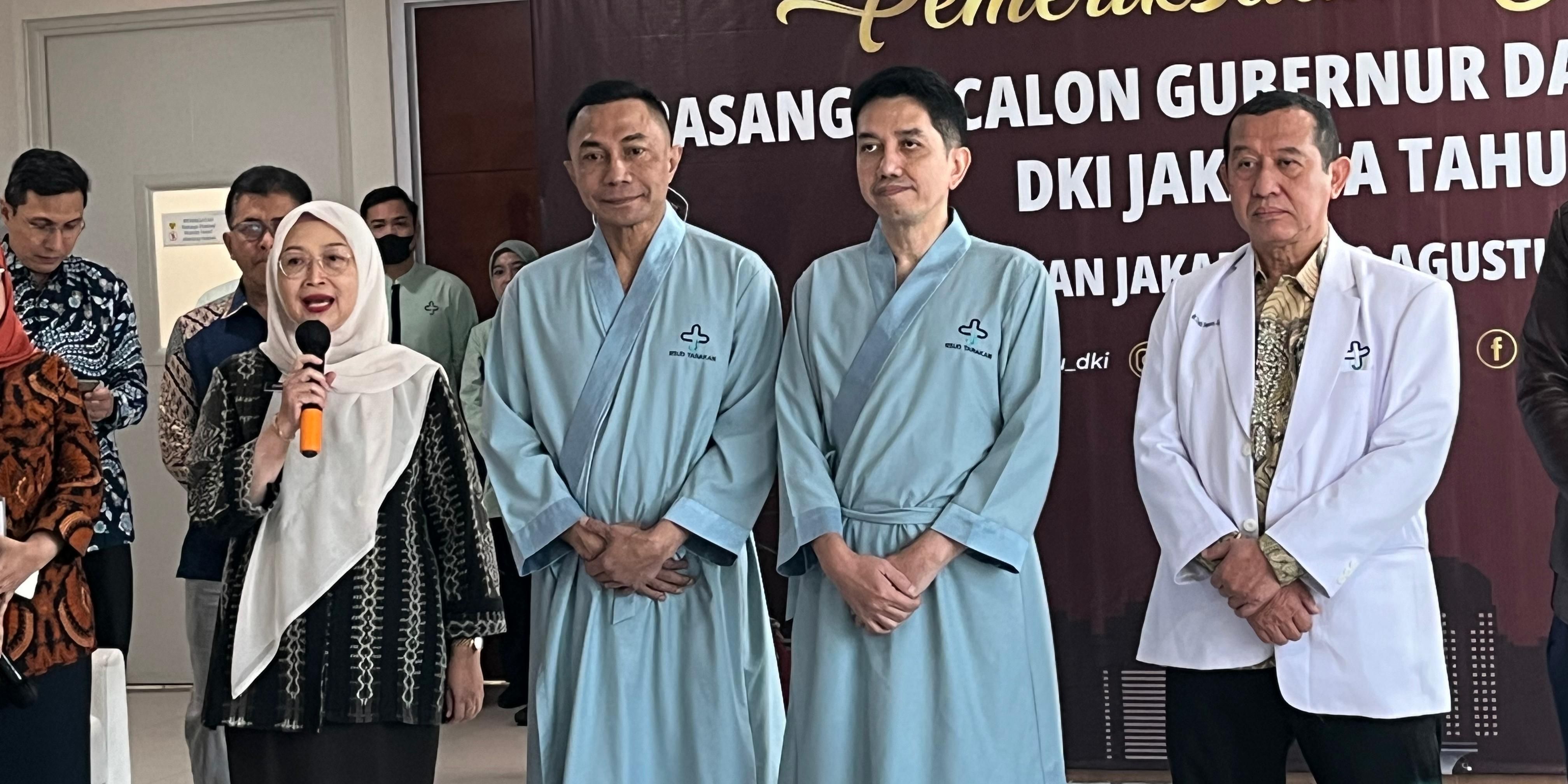 Tes Kesehatan, Dharma Pongrekun: Kami Biasa Makan Satu Kali Sehari