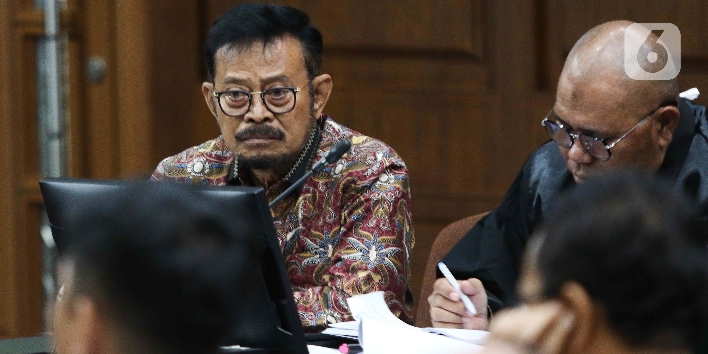 Hukuman Diperberat, SYL Tunggu Bukti Salinan Putusan Pengadilan Tinggi Baru Ambil Langkah Hukum