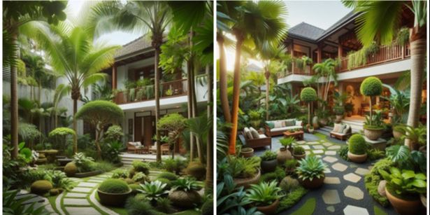 Bikin Rumah Lebih Adem, Ini 8 Desain Taman Tropis Minimalis yang Cocok untuk Pecinta Alam