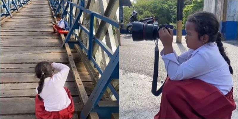 Bikin Takjub, Hasil Jepretan Foto Anak Kelas 2 SD ini Luar Biasa Memukau